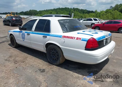 2007 Ford Crown Victoria Police/Police Interceptor z USA, uszkodzony, nr VIN 2FAFP71W57X147160